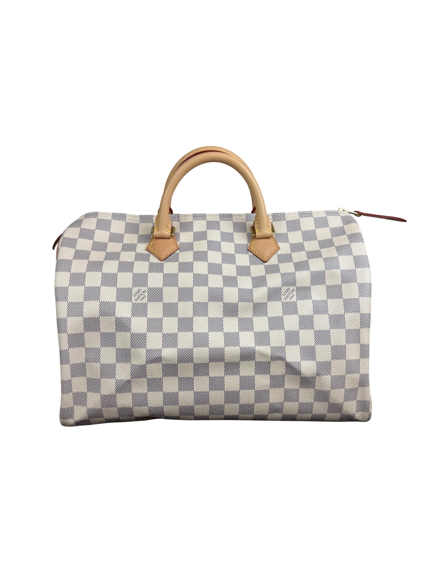 Louis Vuitton Speedy 35 Damier Azur