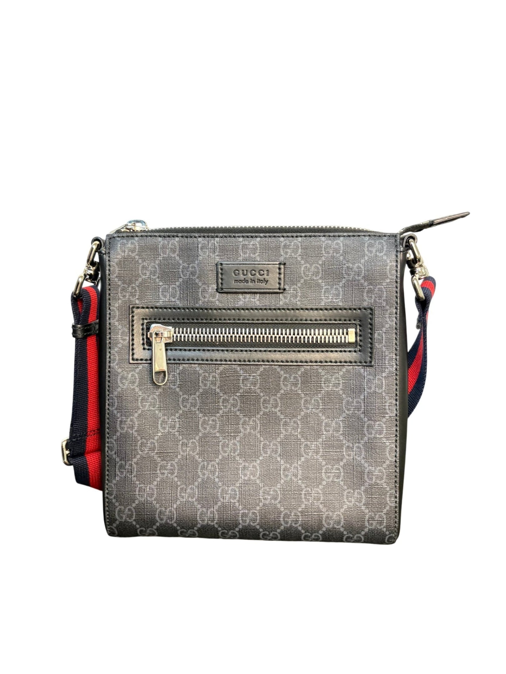 Gucci GG Supreme Coated Canvas Messenger Crossbody Bag
