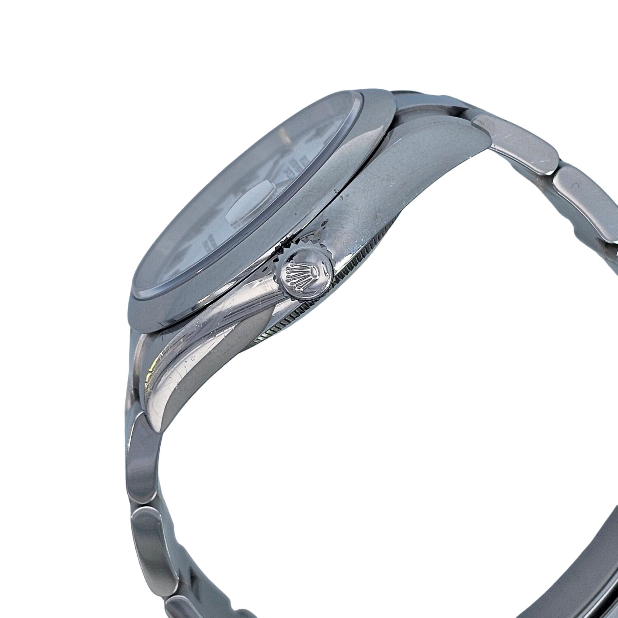 Rolex Oyster Perpetual Datejust 36mm SS 2020 White Roman Dial 116200