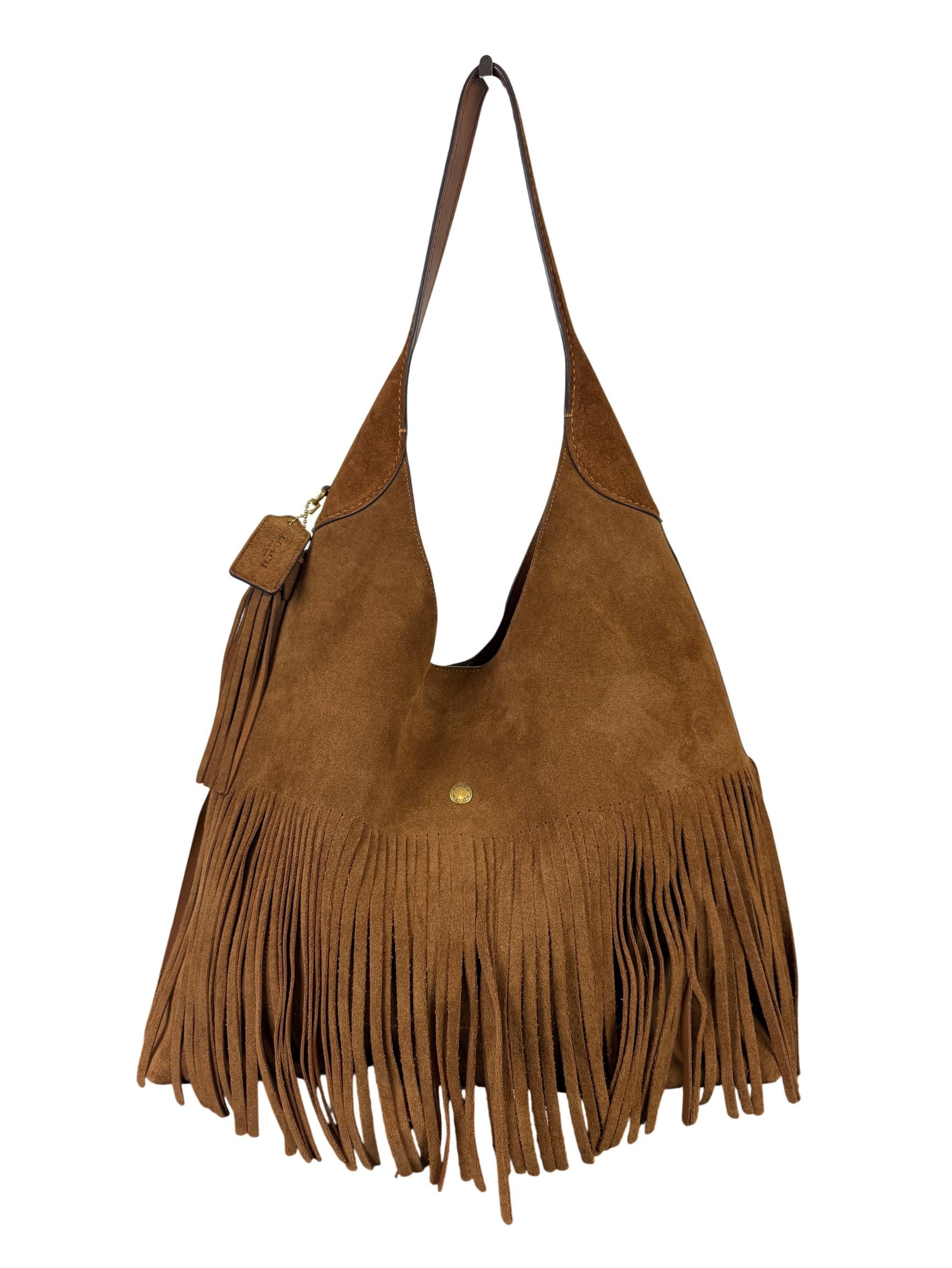 Coach Fringe Brooklyn 39 Shoulder Bag