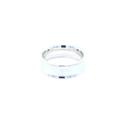 Tiffany & Co. 1837 Wide Band Ring Sterling Silver