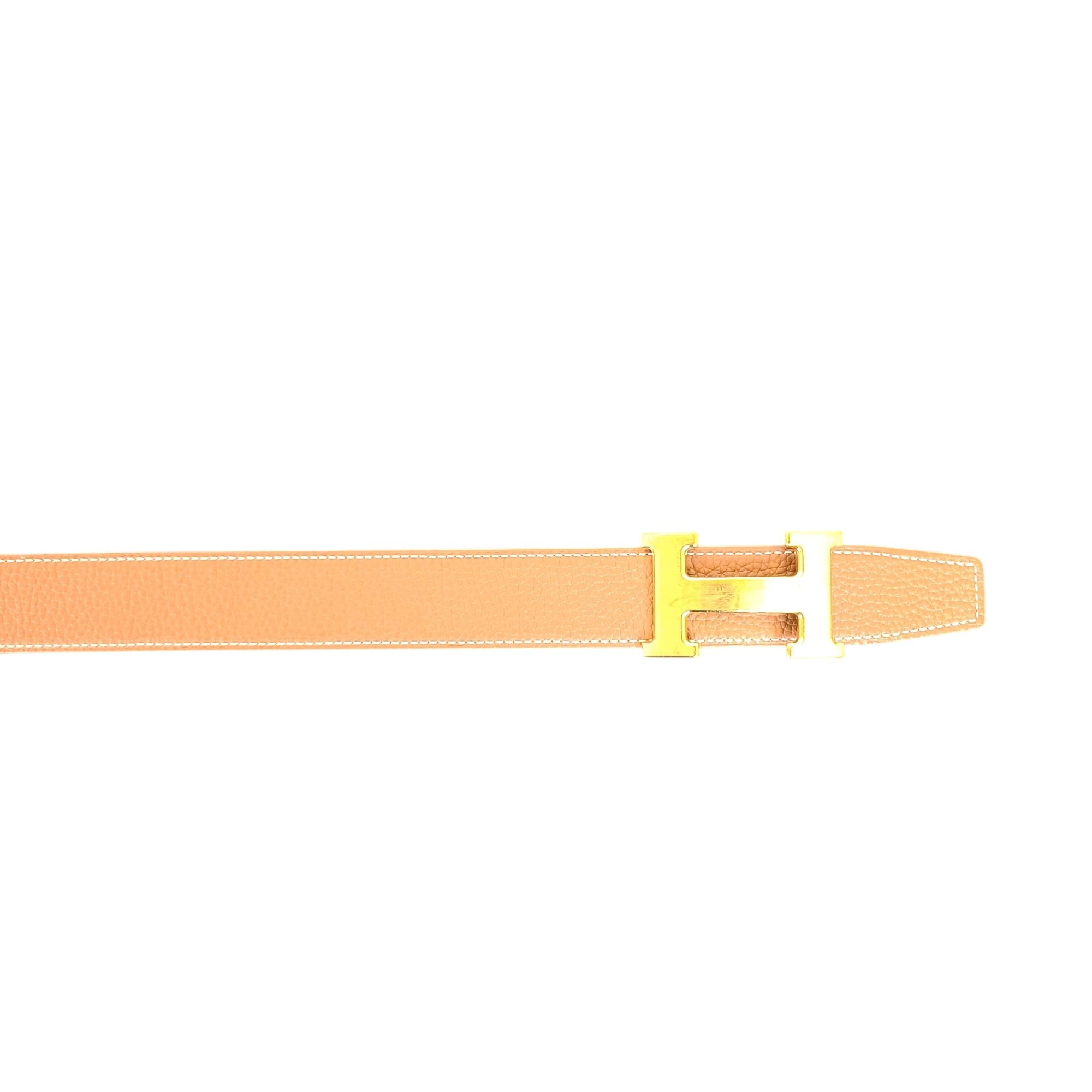 Hermès 32mm Constance Reversible Leather Belt
