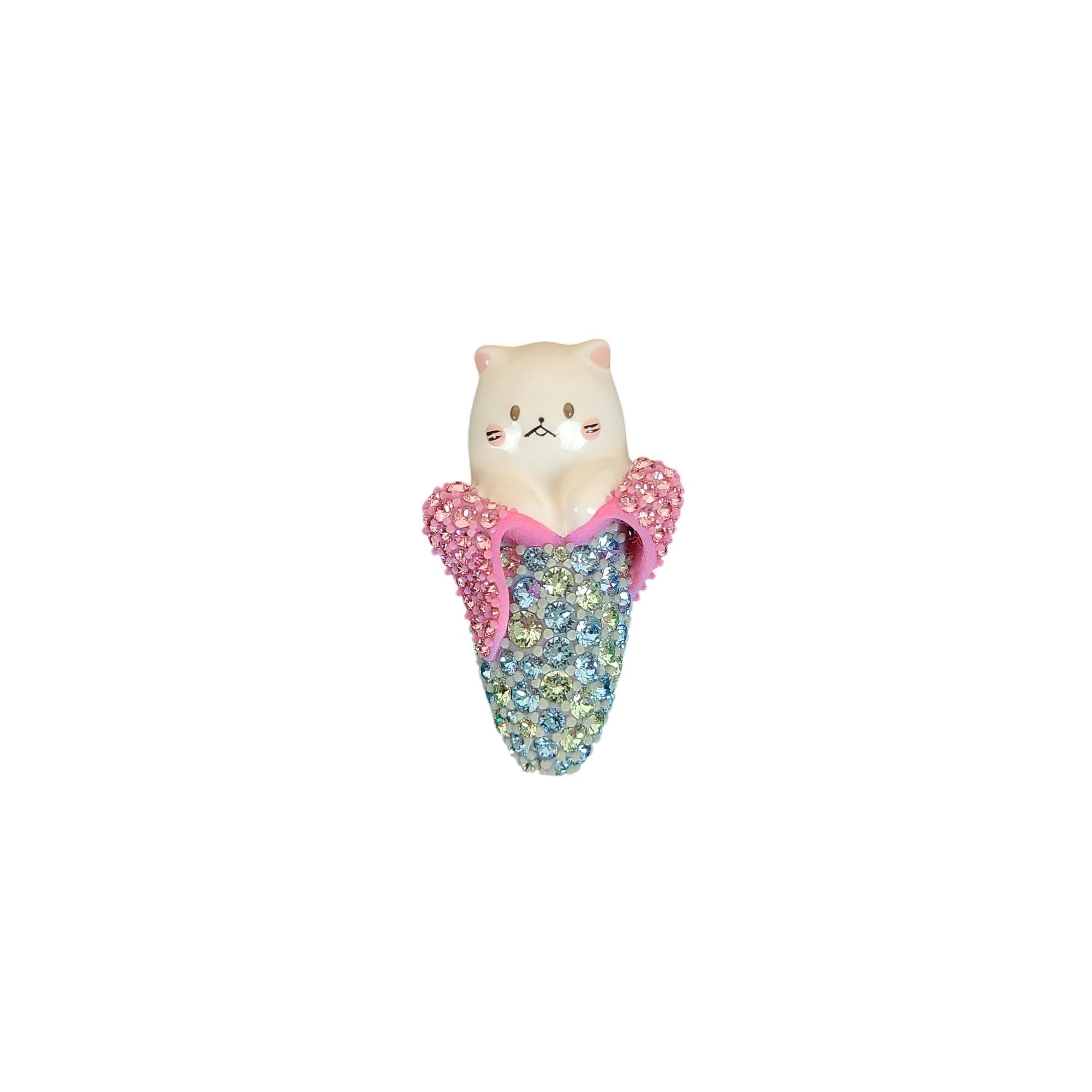 Gucci Bananya Crystal Hairclip