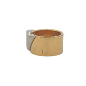 Louis Vuitton Essential V Ring Medium Gold/Silver