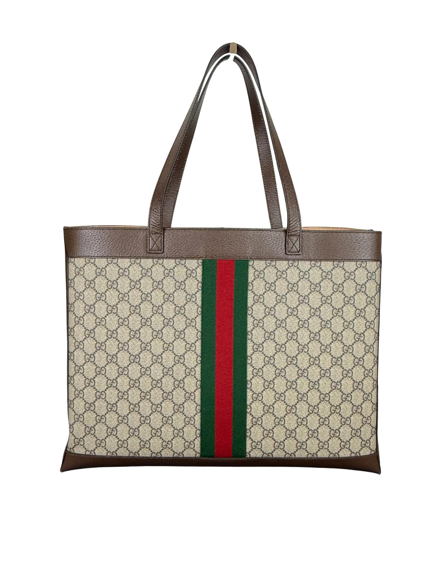 Gucci Ophidia GG Supreme Medium Tote Bag