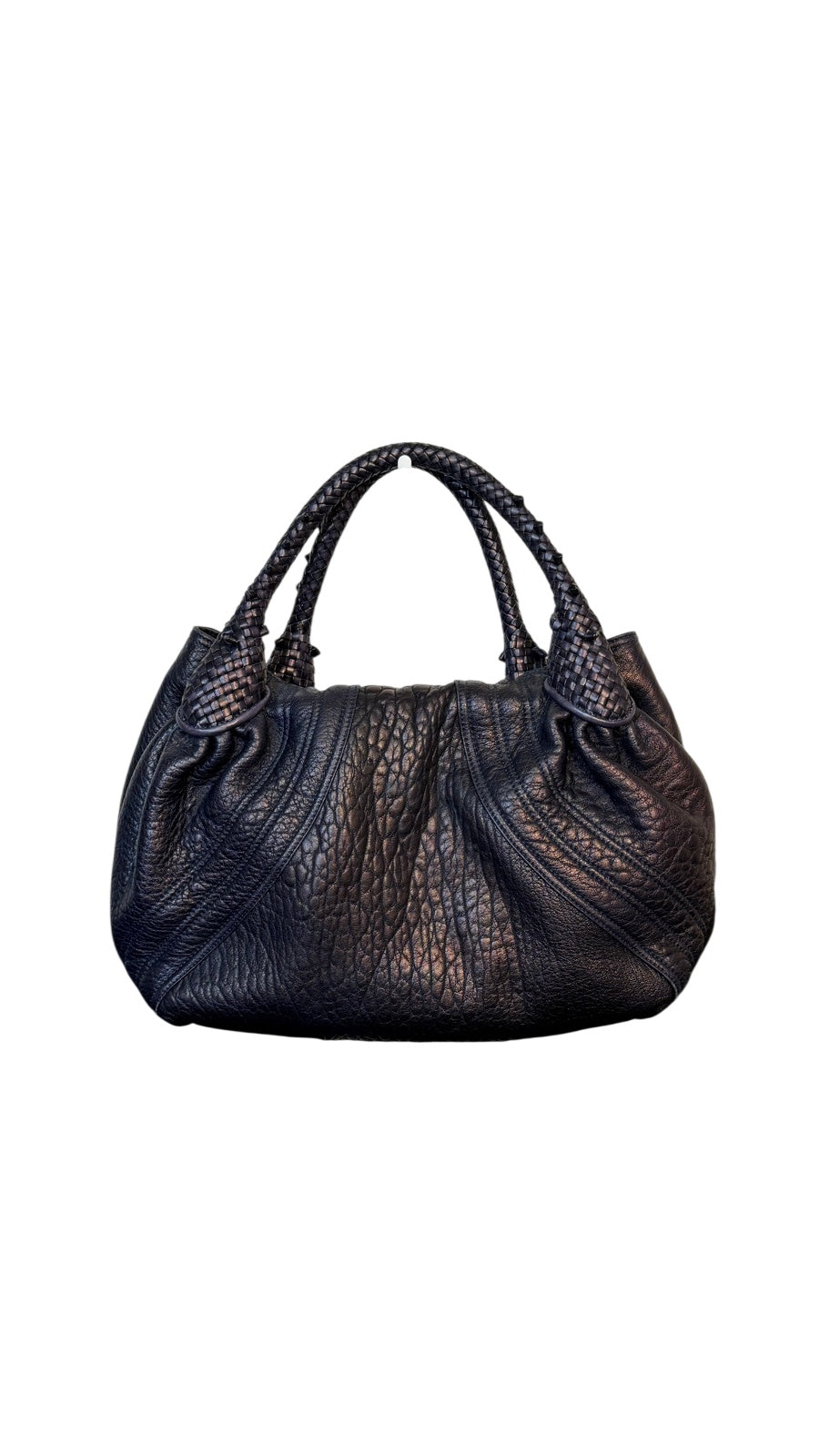Fendi Spy Leather Hobo Bag