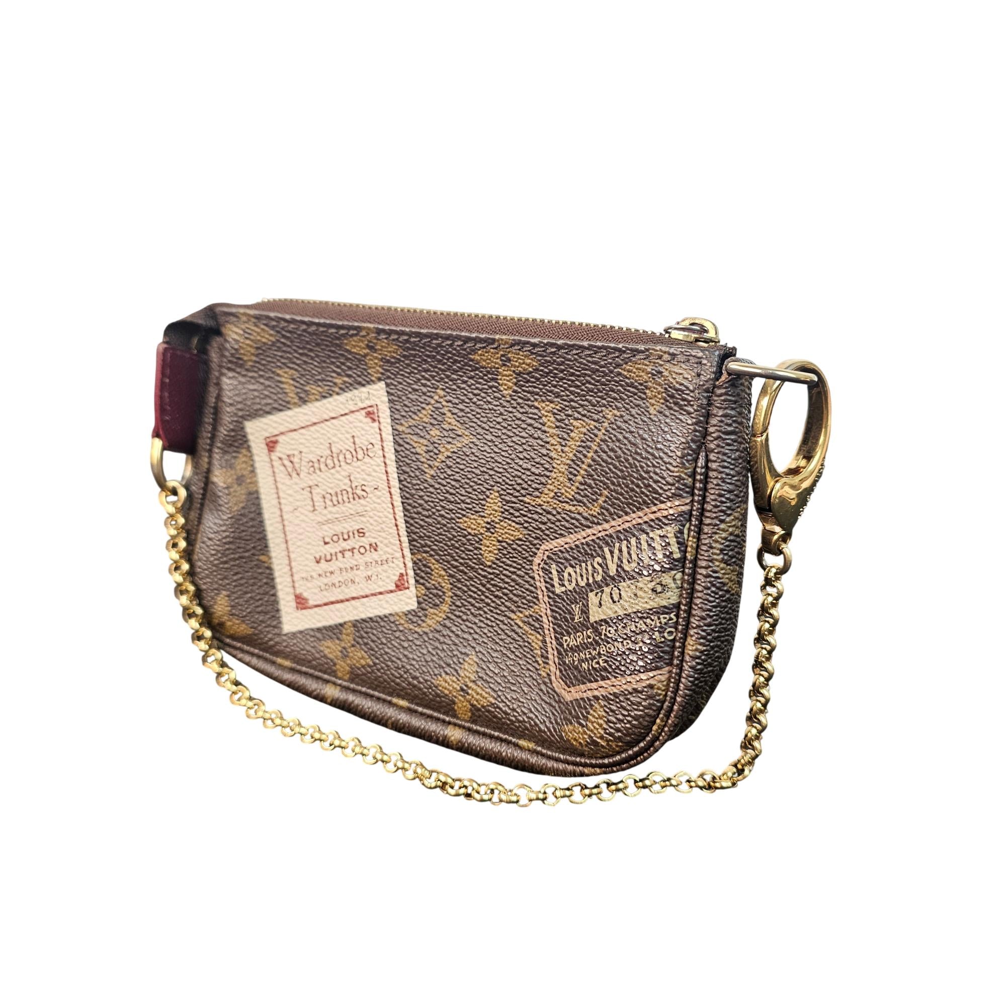 Louis Vuitton Monogram Trunks & Bags Mini Pochette
