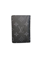 Louis Vuitton Pocket Organizer Monogram Eclipse Wallet