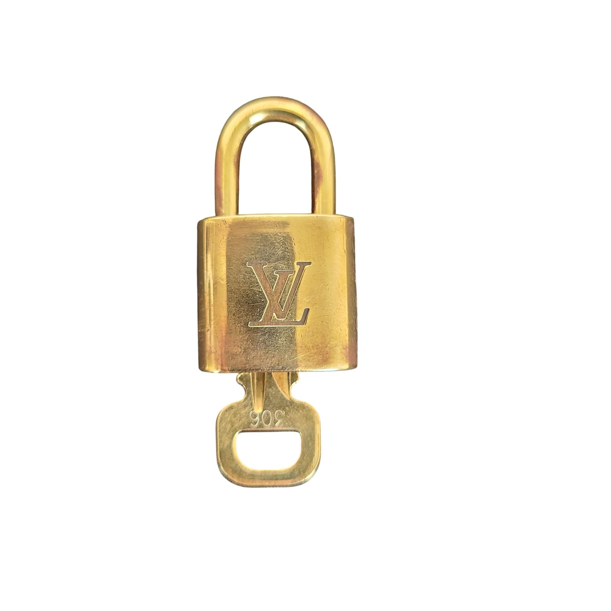 Louis Vuitton Brass Padlock #306