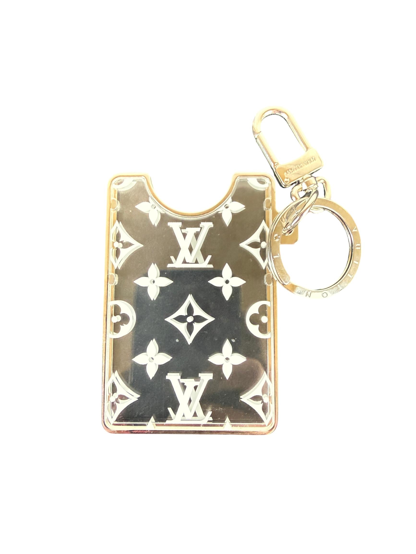 Louis Vuitton Prism Plexiglass Monogram Key Chain Card Holder