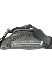 Gucci Nylon Small Off The Grid Belt Bag in Black with Gold Logo