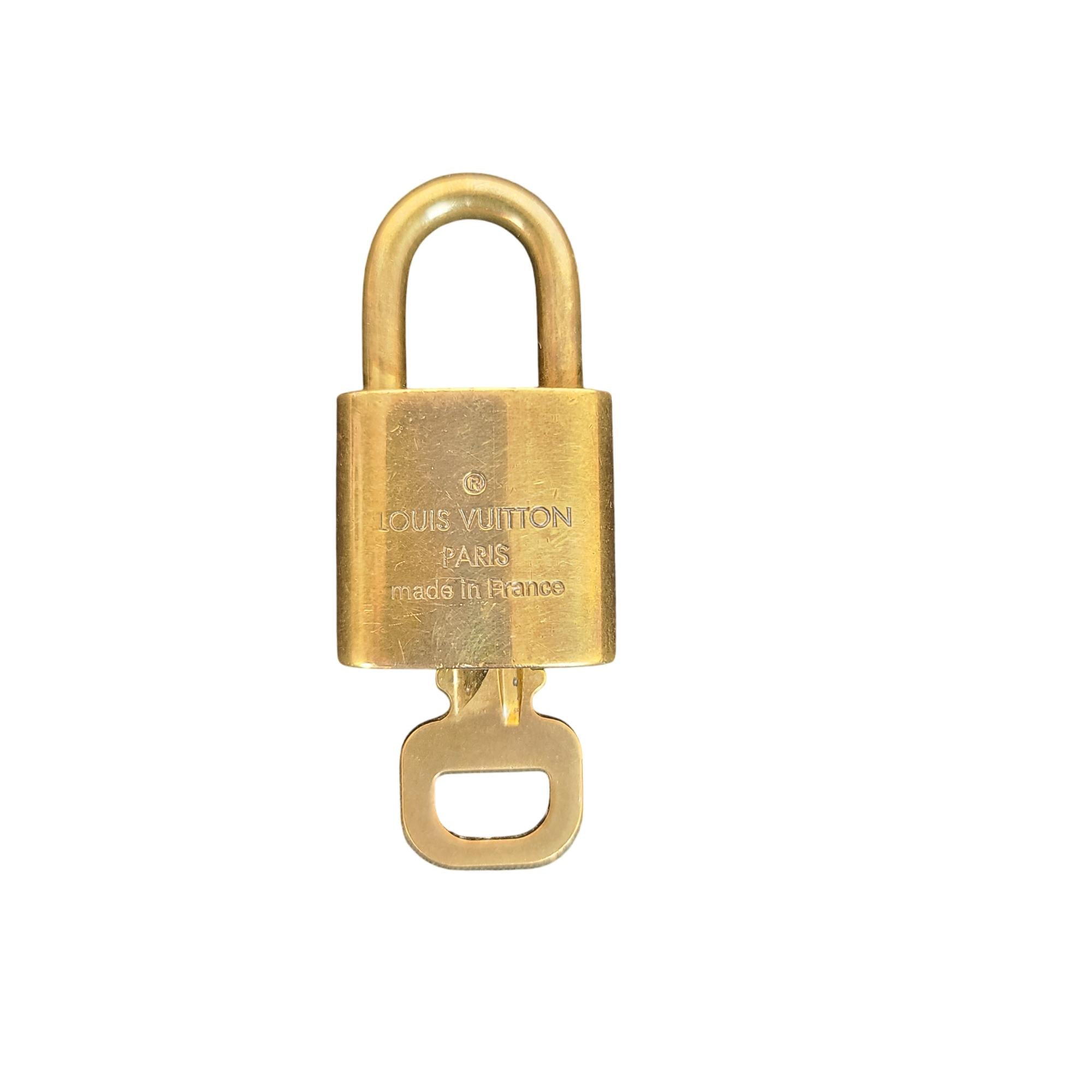 Louis Vuitton Brass Padlock #338