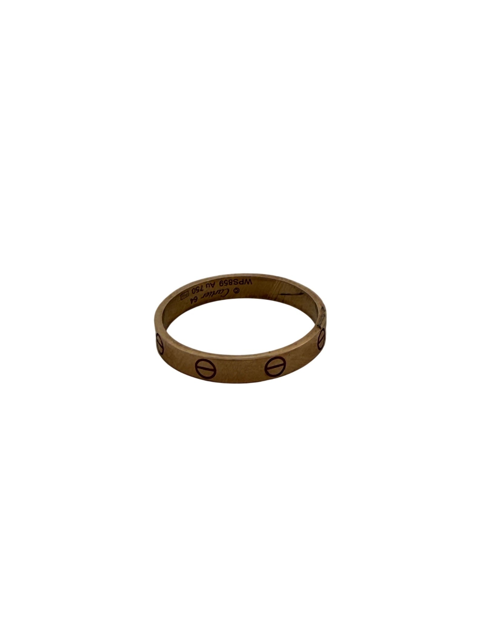 Cartier Love Ring 18k Yellow Gold
