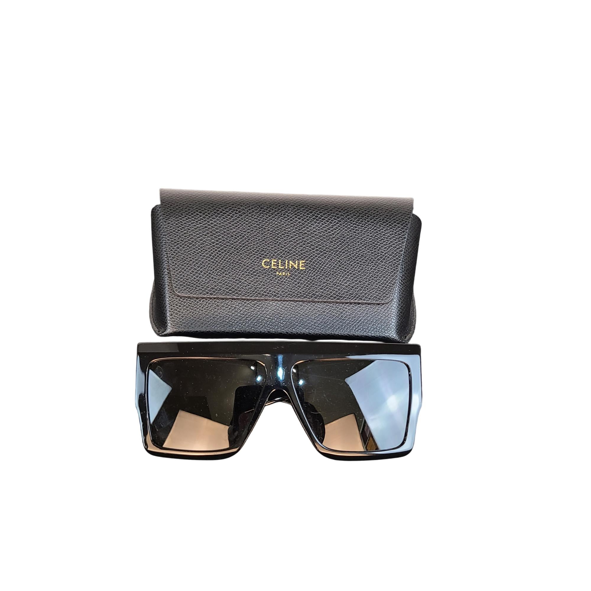 Celine Black Square Sunglasses