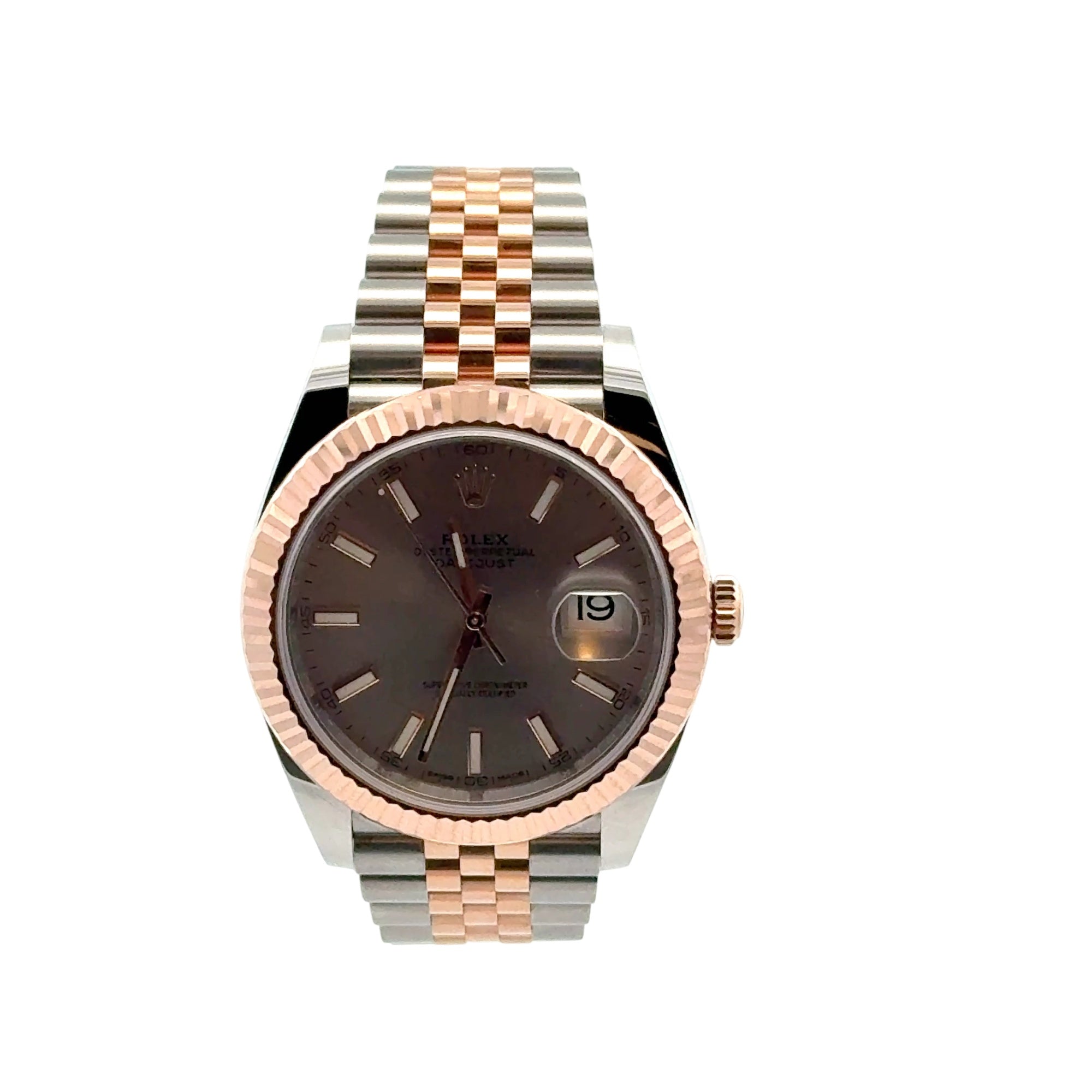 Rolex Datejust 41 MM Stainless Steel & Rose Gold Jubilee Watch Stainless Steel