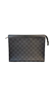 Louis Vuitton Damier Graphite Canvas Pochette Clutch Bag