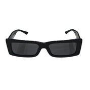 Jimmy Choo JC5040U Black Rectangular Sunglasses