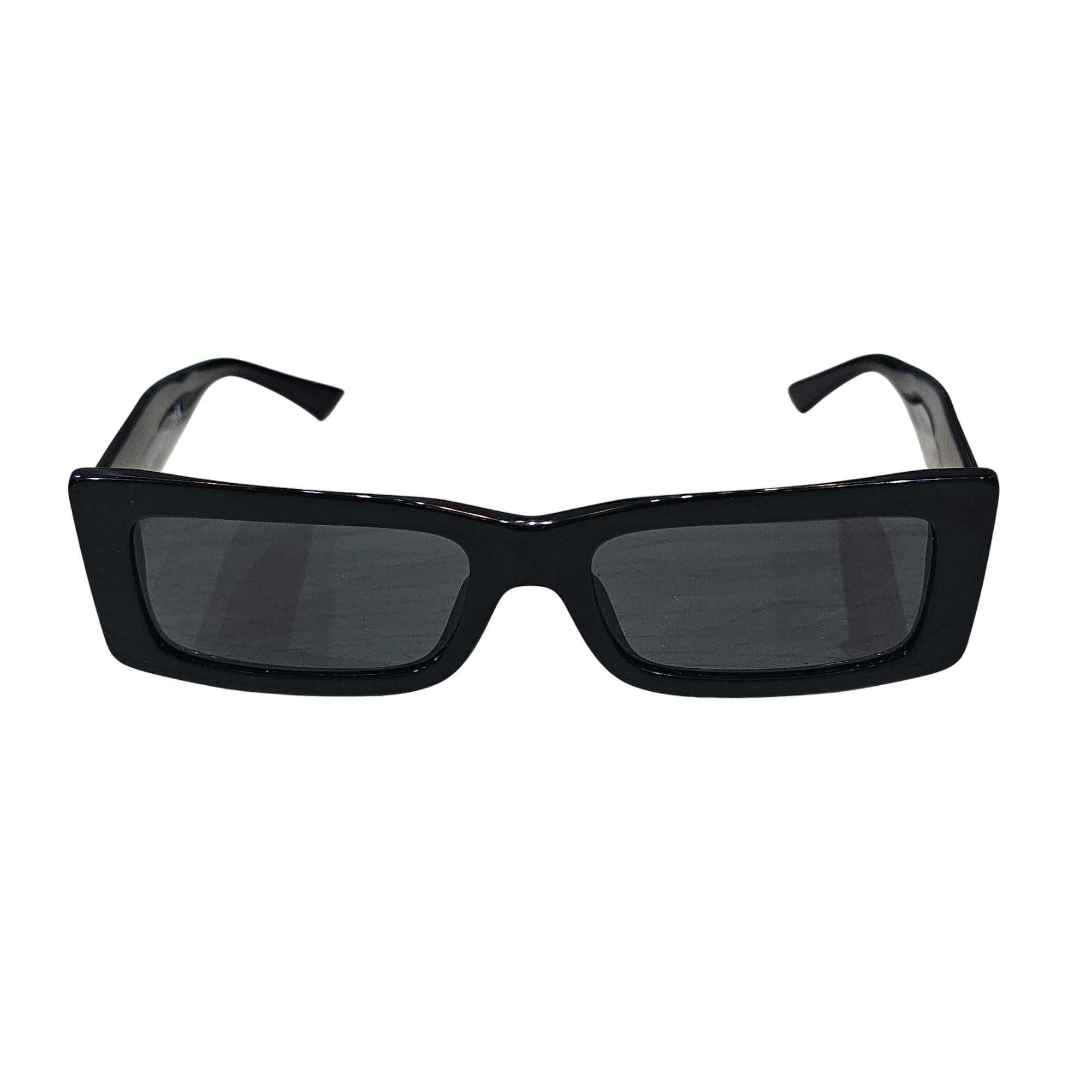 Jimmy Choo JC5040U Black Rectangular Sunglasses