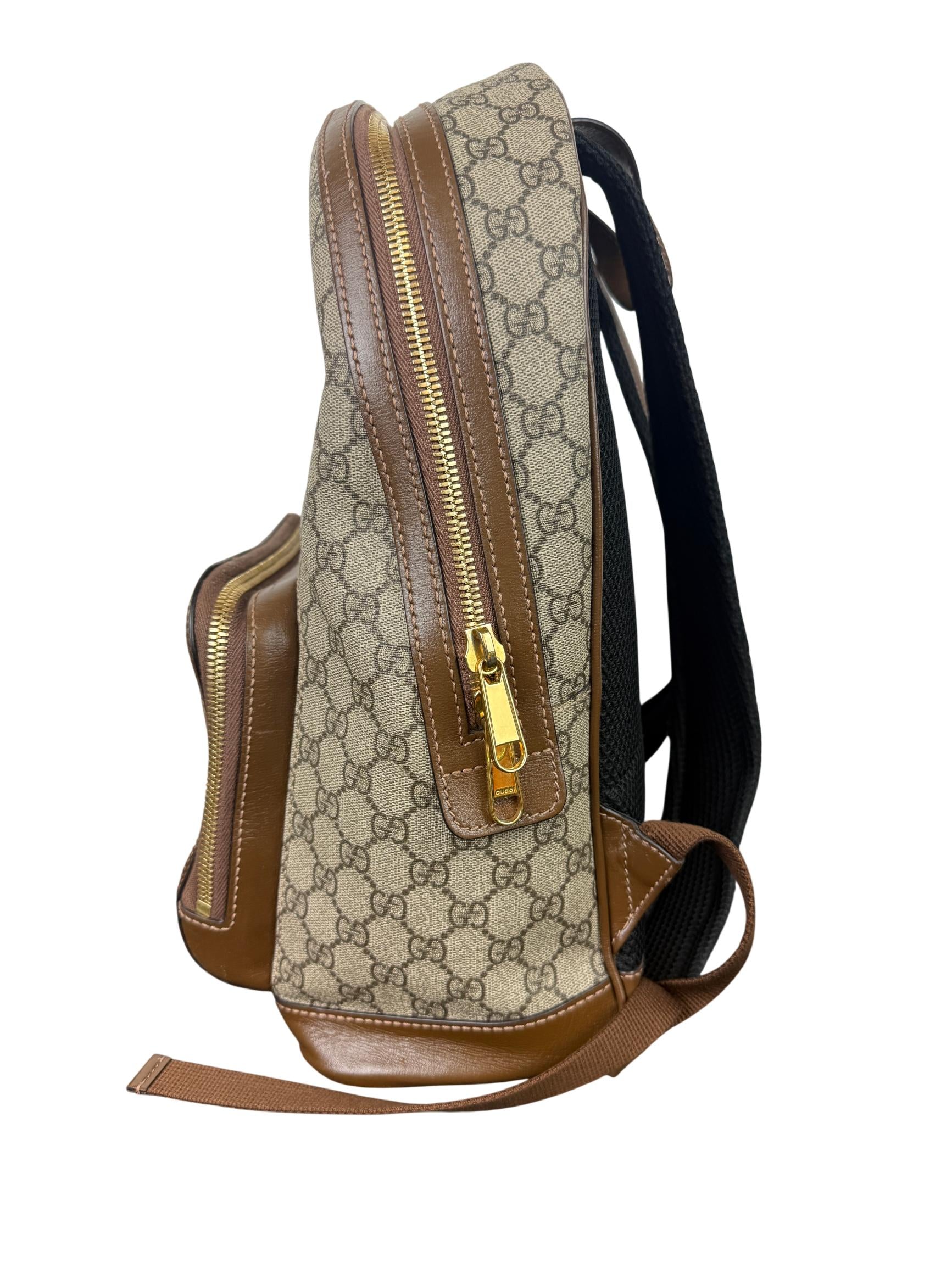 Gucci GG Supreme Canvas Backpack