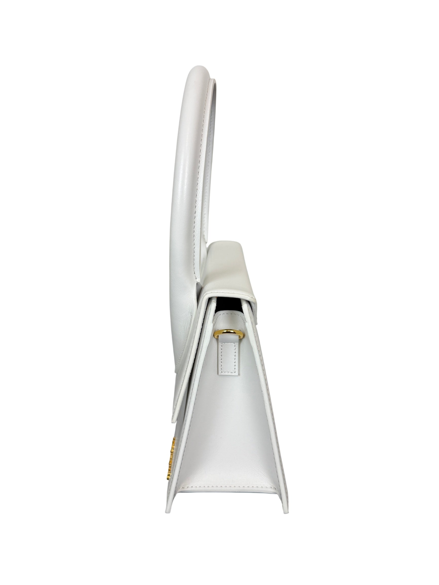 Jacquemus Le Chiquito White Leather Bag