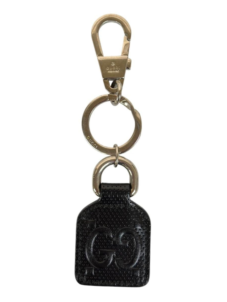 Gucci GG Leather Keychain