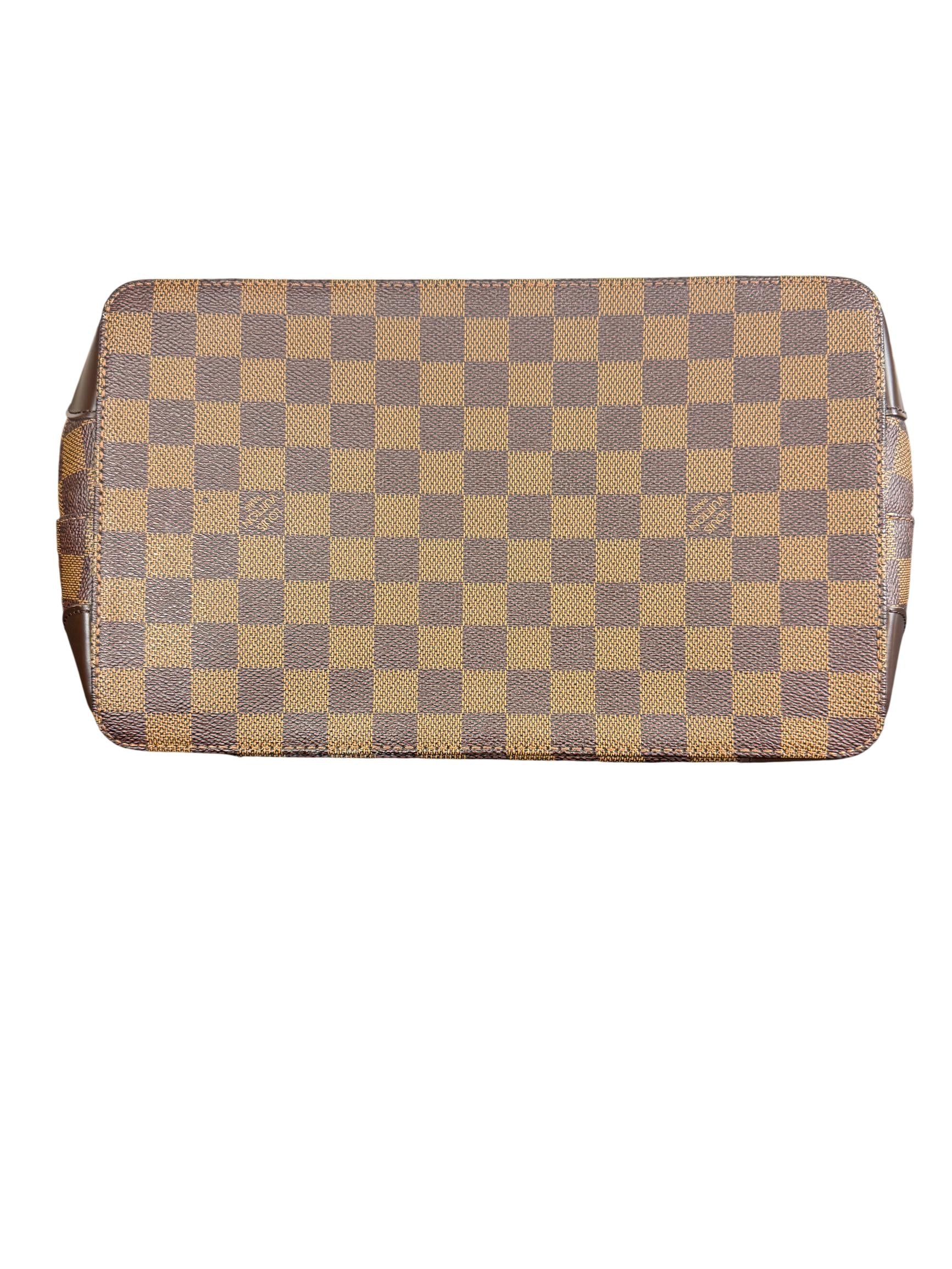 Louis Vuitton Damier Ebene Hampstead PM Tote Bag