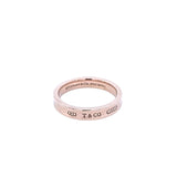 Tiffany & Co. 1837 Rubedo Metal Narrow Band Ring