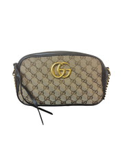 Gucci GG Marmont Matelassé Canvas Crossbody Bag