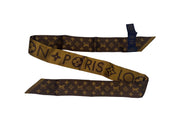 Louis Vuitton Monogram Silk Confidential Bandeau Scarf