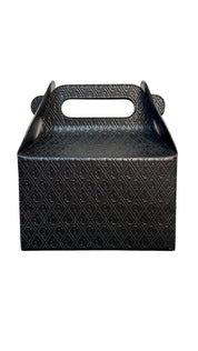 Saint Laurent Take-Away Box Bag in Black Leather