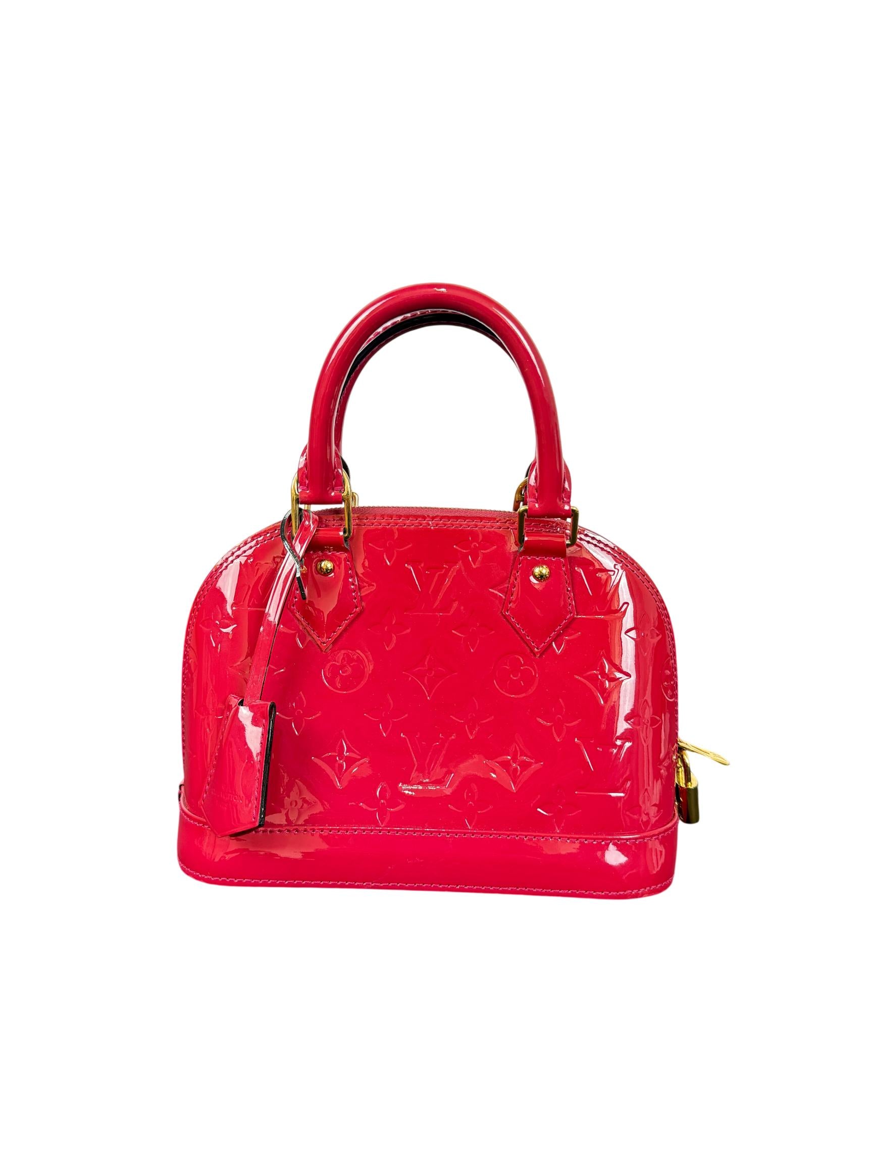 Louis Vuitton Alma BB Monogram Vernis
