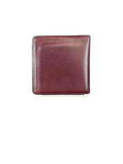 Cartier Must de Cartier Burgundy Leather Bifold Wallet