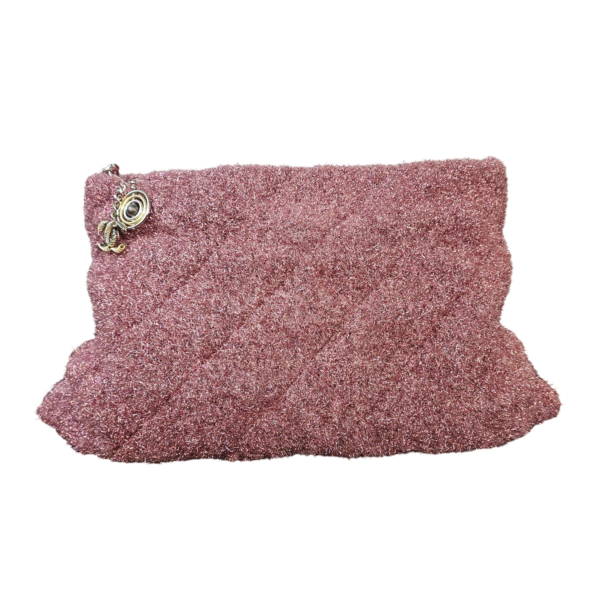 Chanel Pluto Glitter Shopping tote