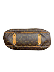 Louis Vuitton Monogram Galliera PM Hobo Bag Brown