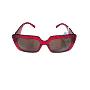 Versace Medusa Insignia VE4384B Red Square Sunglasses