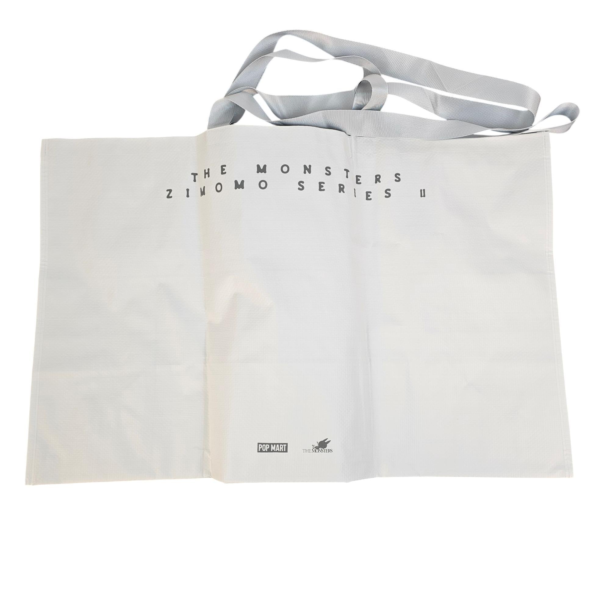 POP MART The Monsters Zimomo Angel In Clouds Labubu Series Collectible Plush Doll