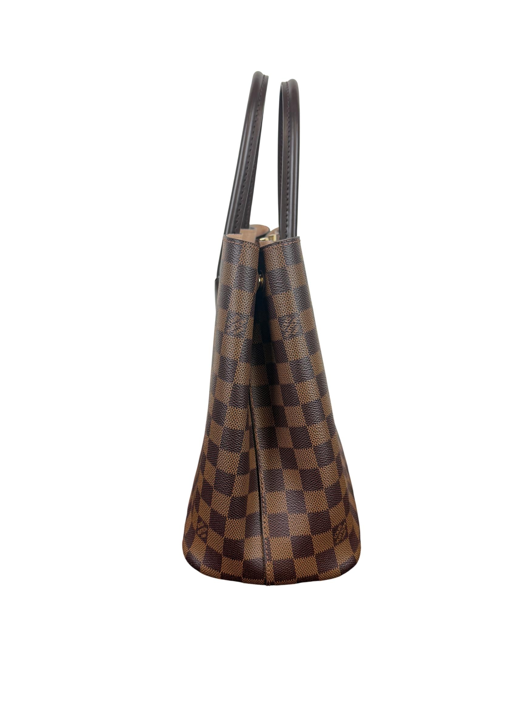 Louis Vuitton Kensington Damier Ebene Tote Bag