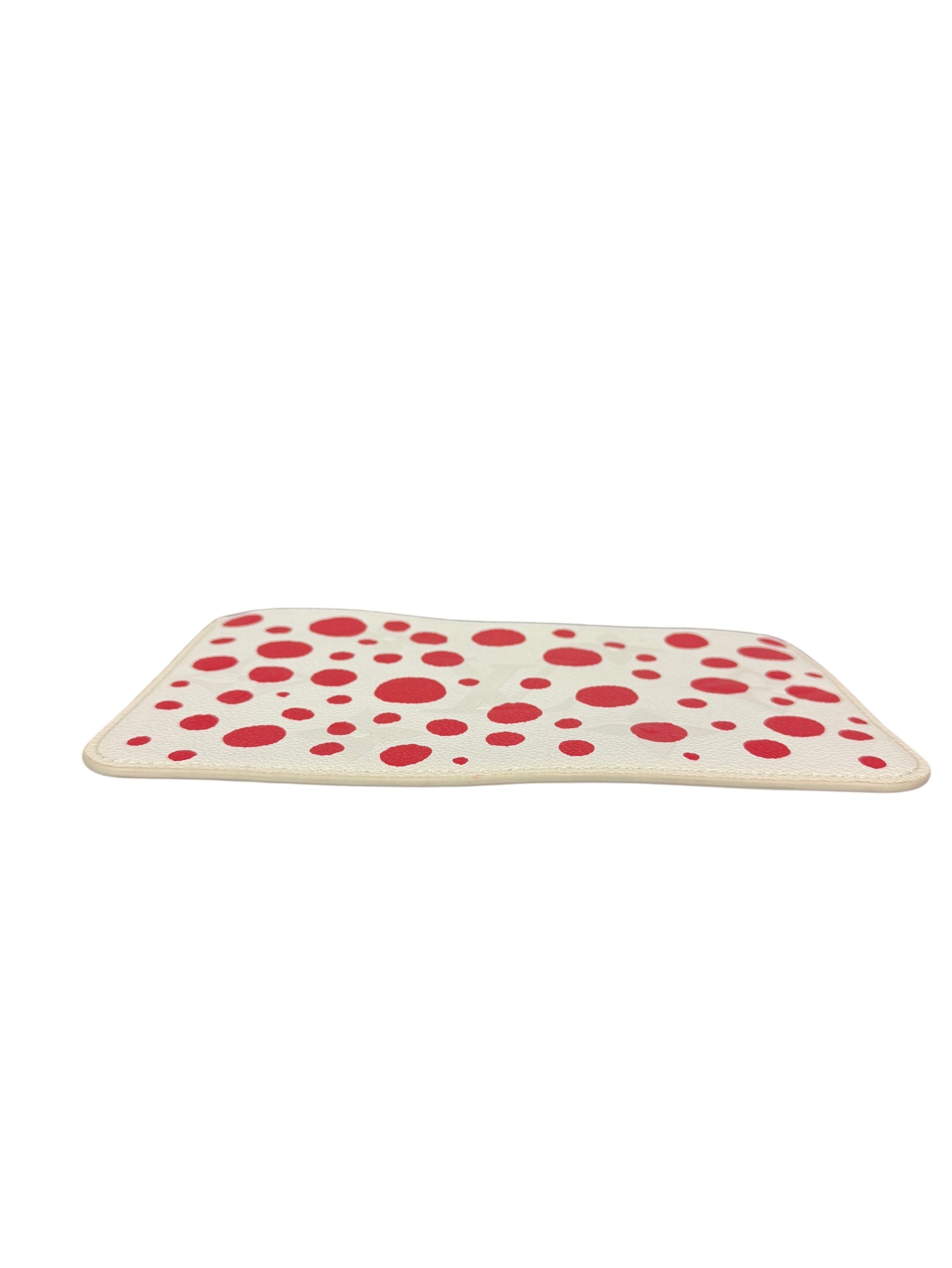 Louis Vuitton x Yayoi Kusama White and Red Polka Dot Pochette