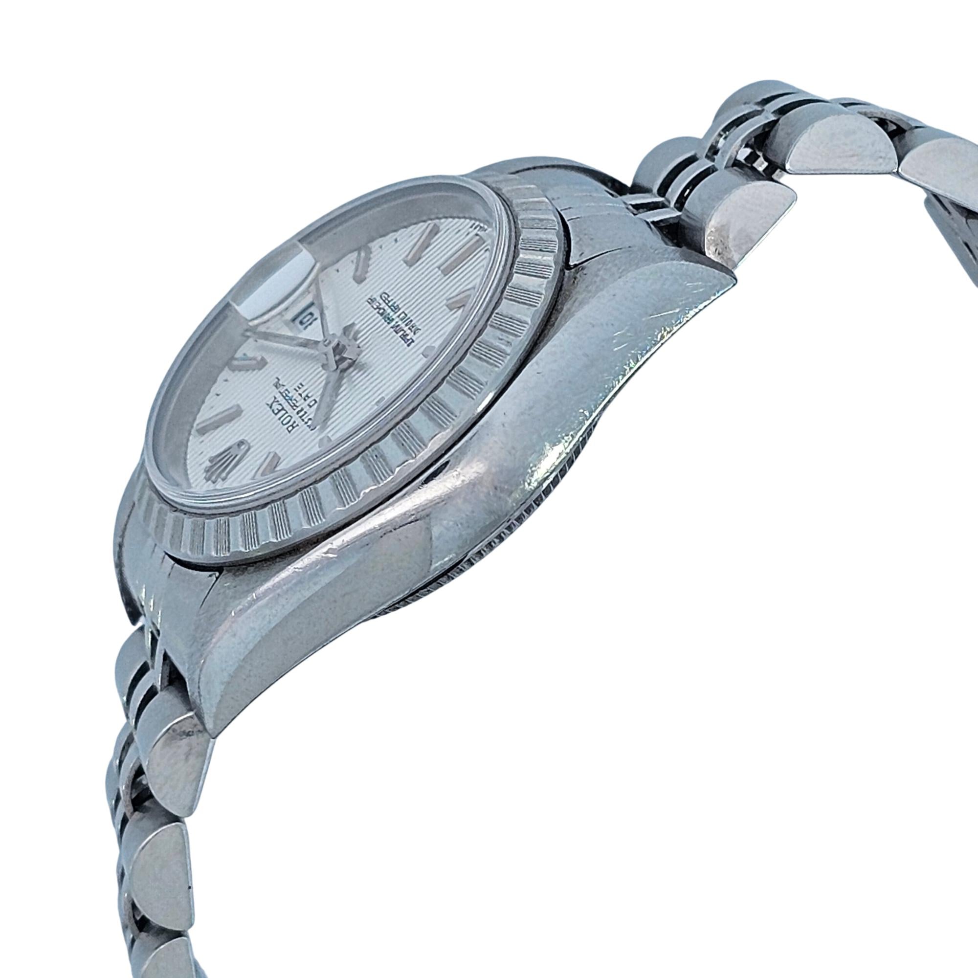 Rolex Oyster Perpetual Lady-Datejust 26mm SS 2003 Silver Dial 79240