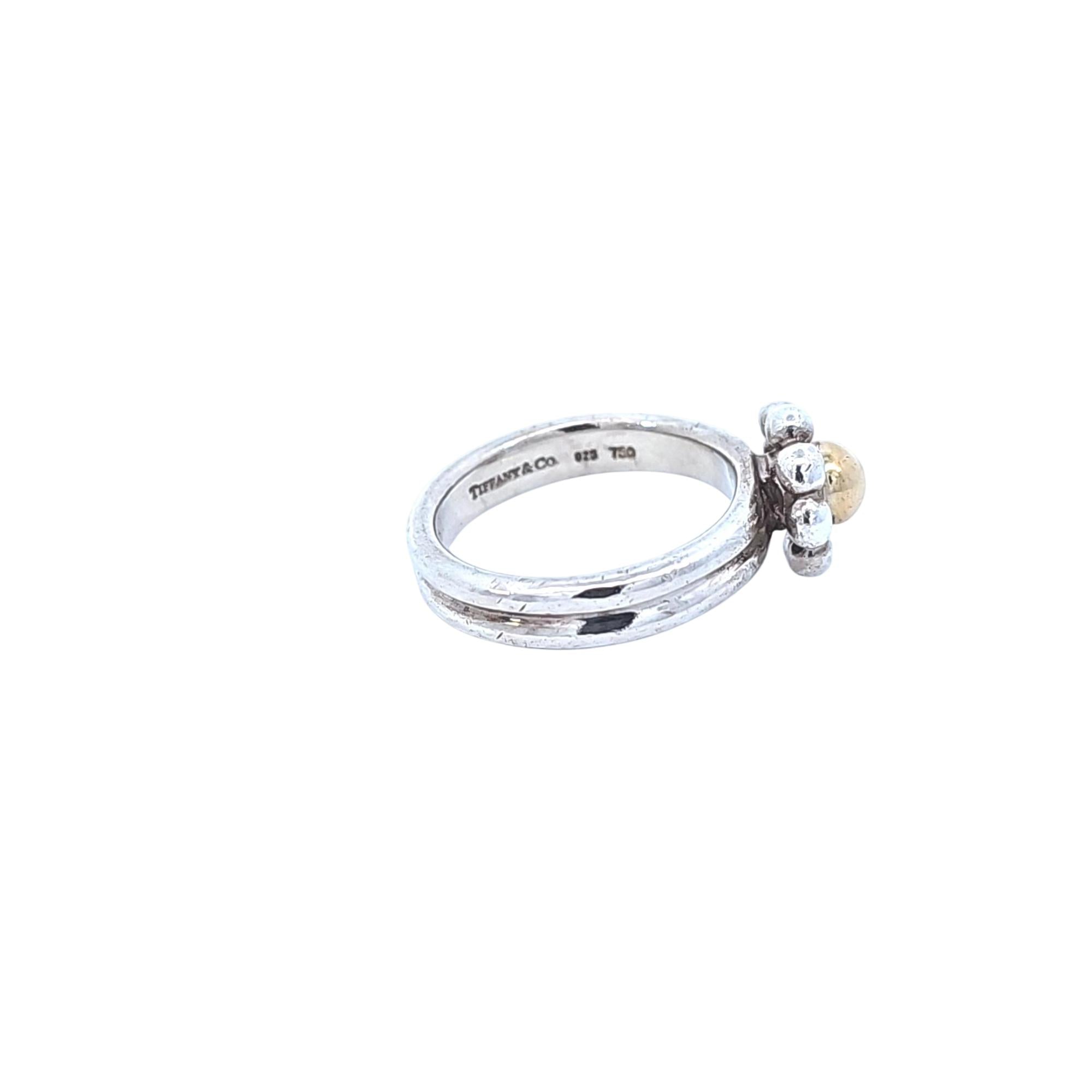 Tiffany & Co. Paloma Picasso Daisy Jolie Bead Flower Ring
