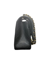 Chanel Classic Jumbo Double Flap Bag in Quilted Caviar