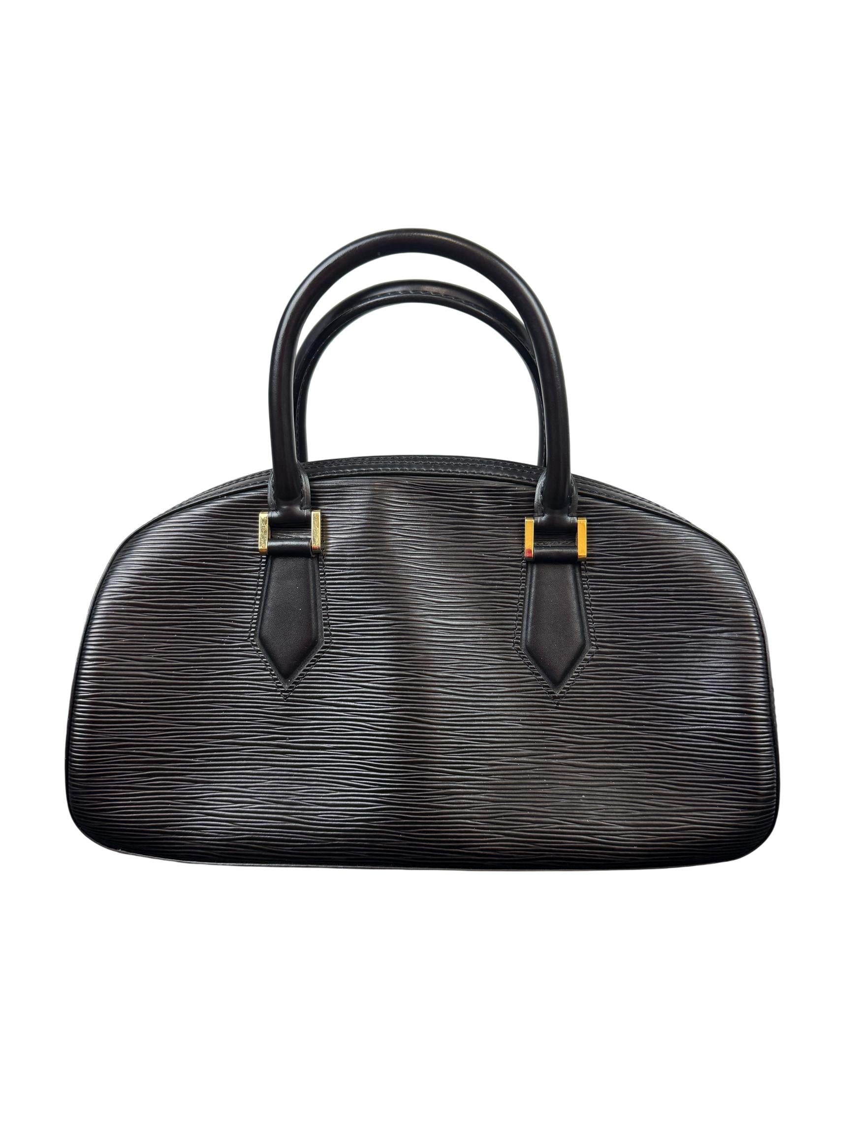 Louis Vuitton Jasmine Epi Leather Black Handbag