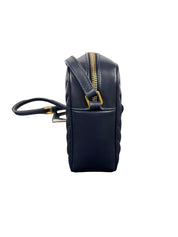 Yves Saint Laurent Lou Camera Bag in Black Quilted Leather