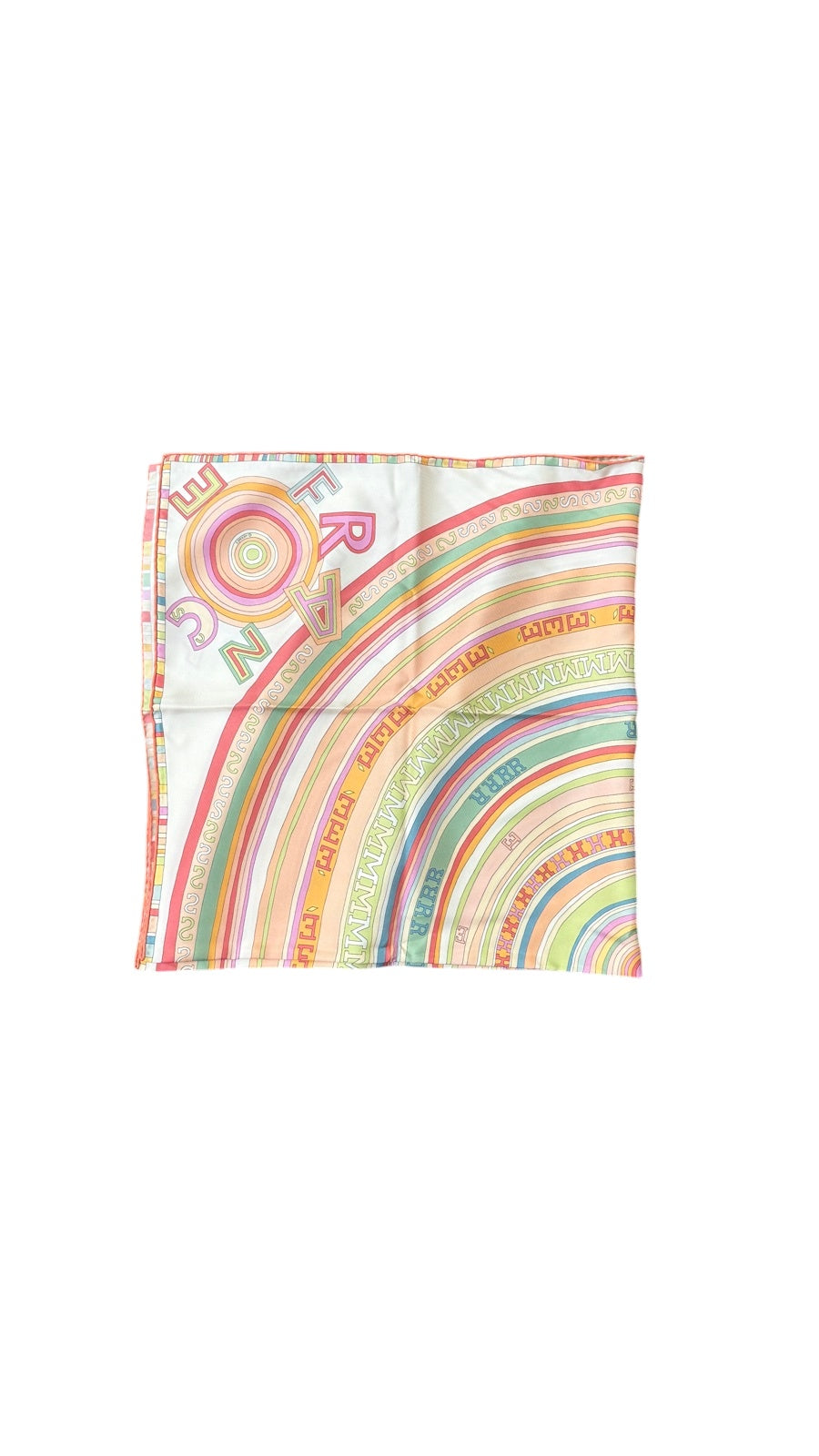 Hermes Tohu Bohu Silk Scarf