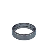 David Yurman Streamline® Ring in Gray Titanium & Sterling Silver