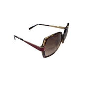 Fendi FS5330 Tortoiseshell Oversized Square Frame Sunglasses