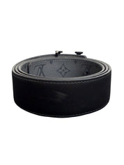 Louis Vuitton Monogram Reversible Eclipse Black Leather Belt