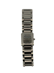 Patek Philippe Twenty~4 Ladies Watch with Diamond Bezel Stainless Steel Gray Dial 4910/10a-010