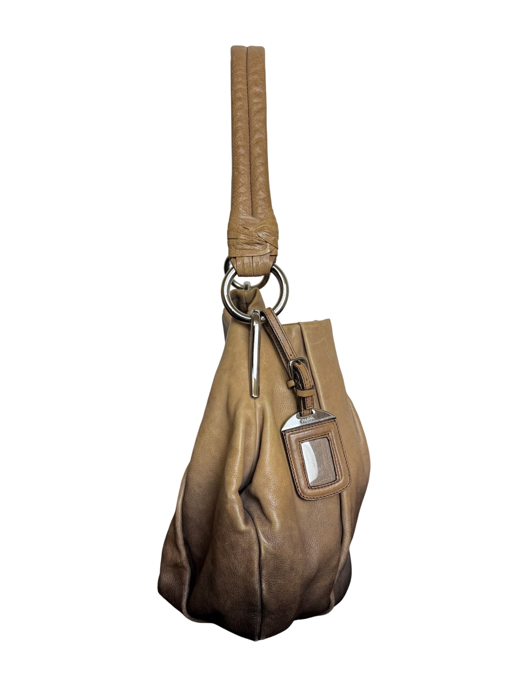 Prada Vitello Sfumato Shoulder Bag