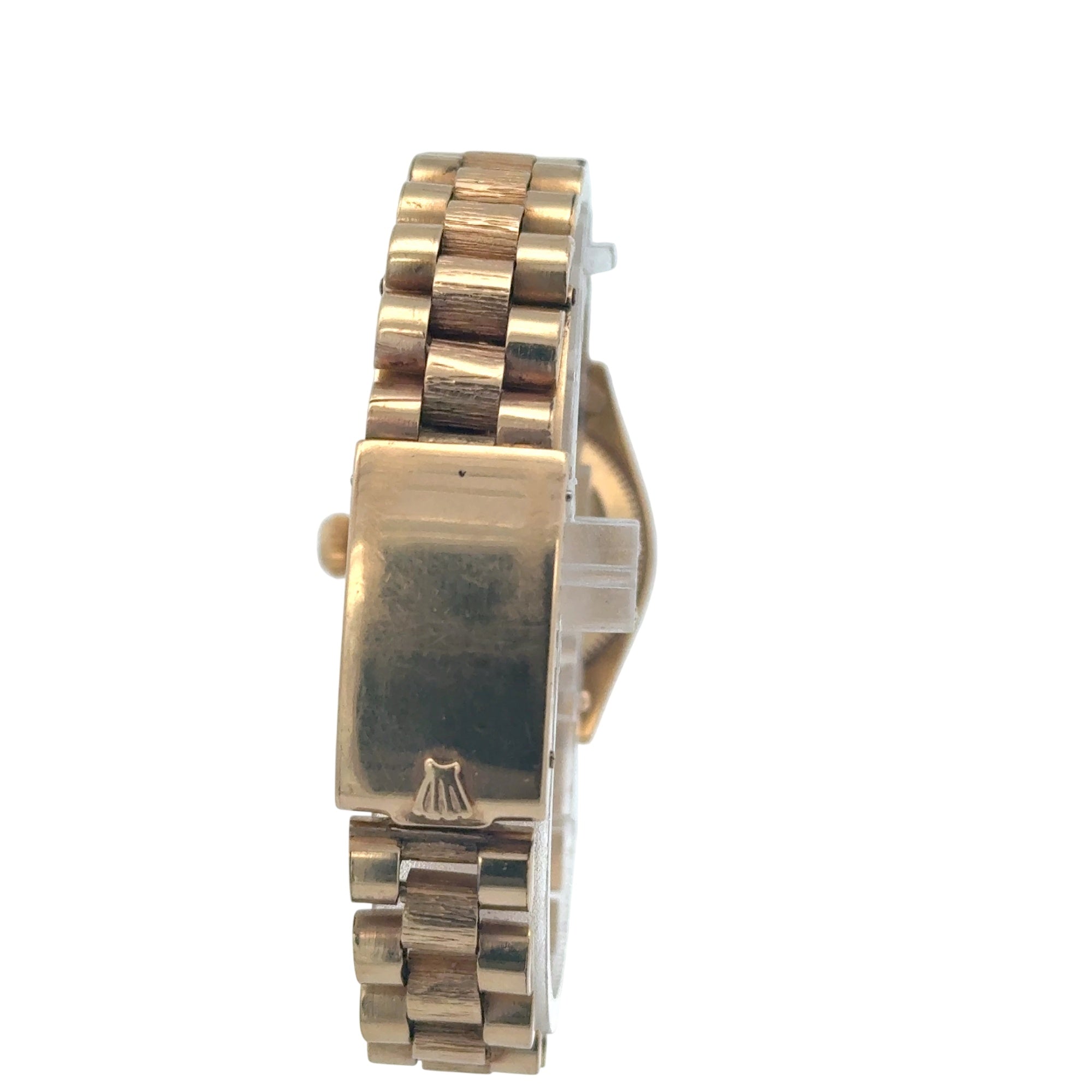 Rolex Oyster Perpetual Datejust Ladies Watch Gold Dial 26MM 1967
